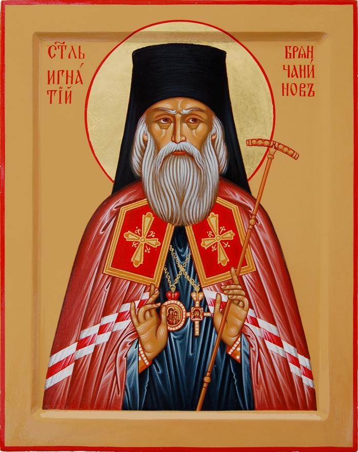 икона чревоугодия святому Игнатию